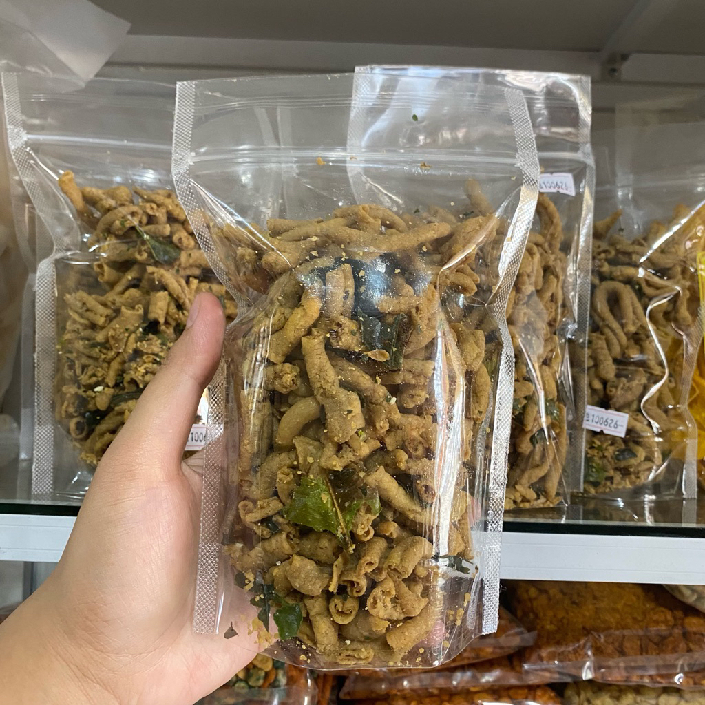 

KERIPIK USUS CRISPY Original Daun Jeruk 170gr