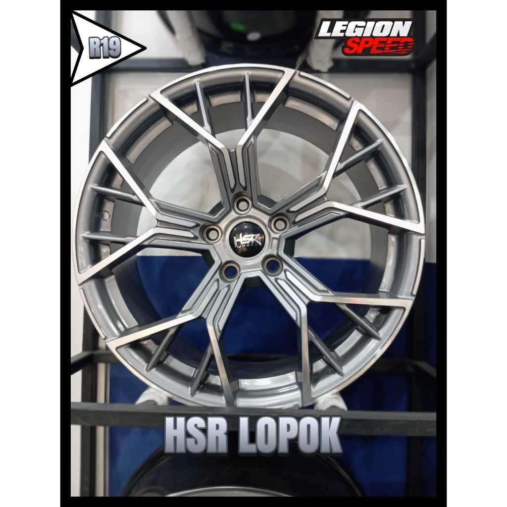 Velg Mobil R19 Cocok Untuk BMW Velg Racing HSR  LOPOK