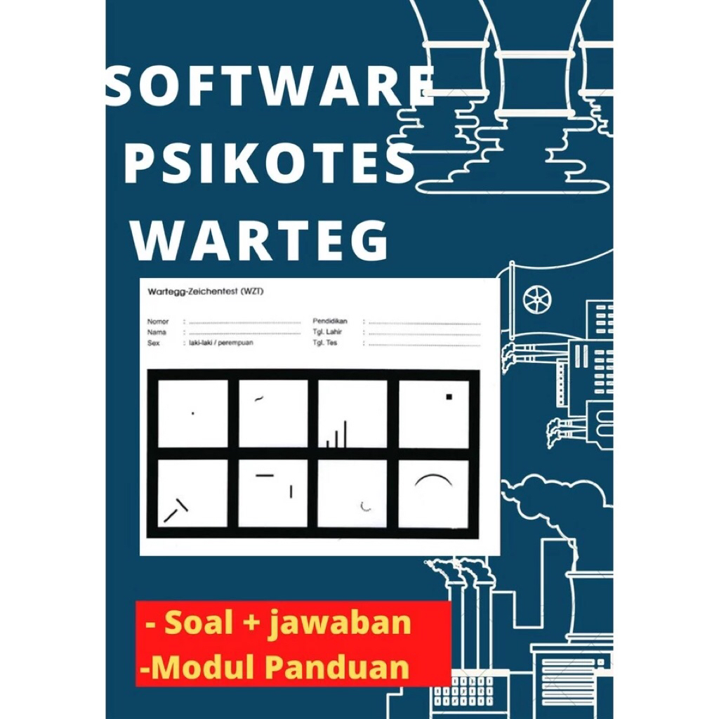 WARTEG Alat Tea Psikologi / Software Psikotes (NOTA)