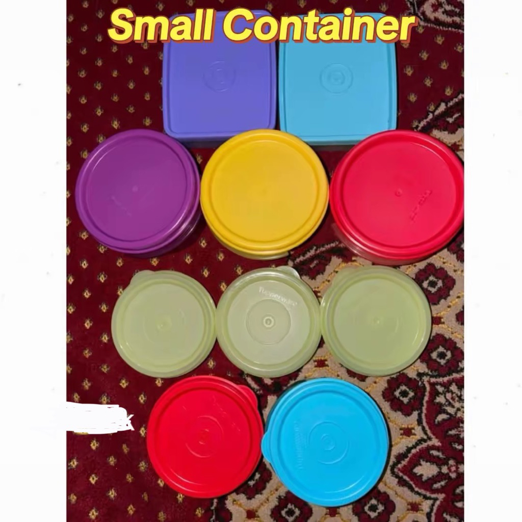 Small Container/ Wadah Kecil Tupperware