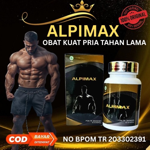 Alpimax OBAT KUAT PRIA BPOM Original TERBAIK TAHAN LAMA