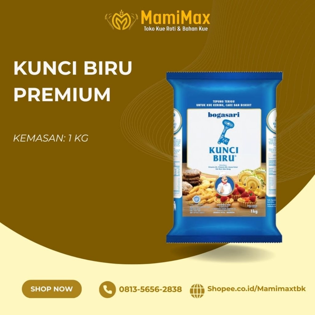 

TEPUNG KUNCI BIRU PREMIUM 1KG