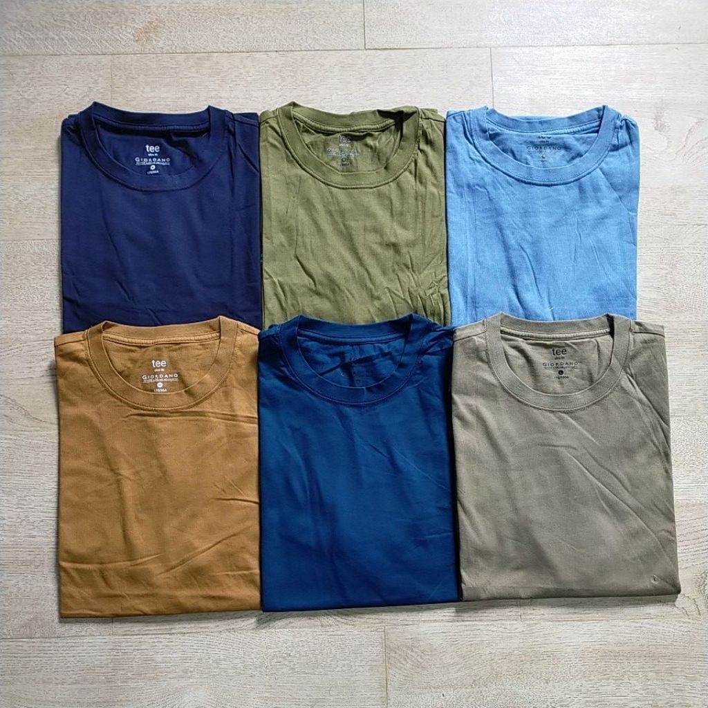 Kaos Polos Giordano Kaos Oblong Kaos Pendek Polos Giordano