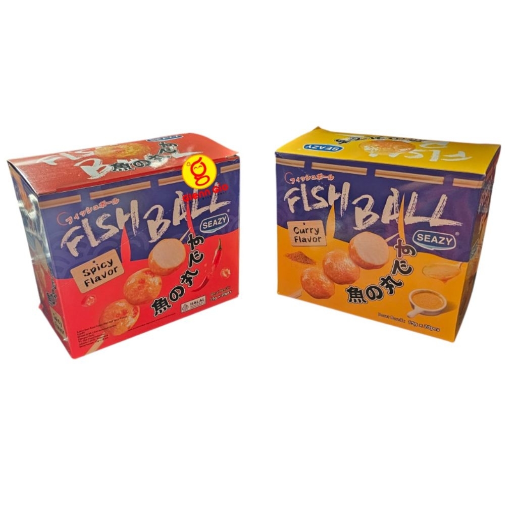 

Snack Seafood Fish Ball Seazy Box isi 20 pcs