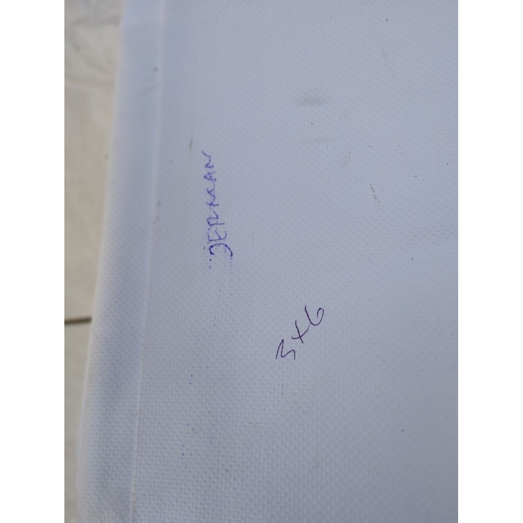 Baliho/Spanduk Bahan German 3x6 Polos Tebal Kualitas