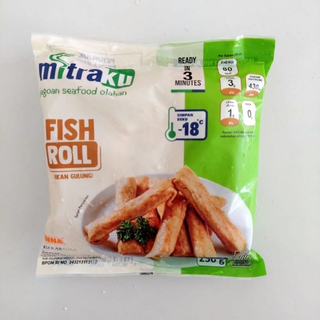 

Mitraku Fish Roll 250g