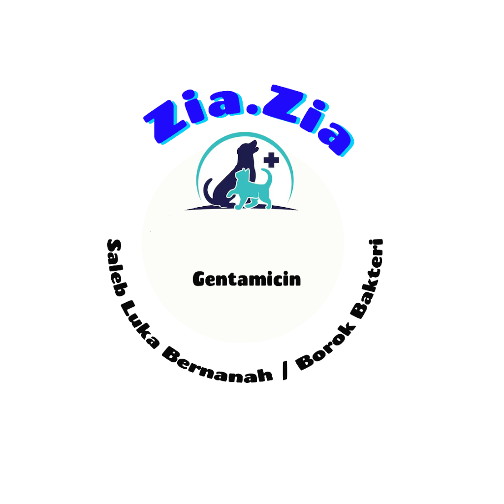 ZIA ZIA Salep Genta luka parah basah terbuka bernanah infeksi kucing anjing burung sapi kambing