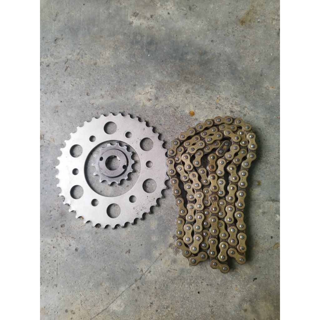 Gear set SSS copotan vixion