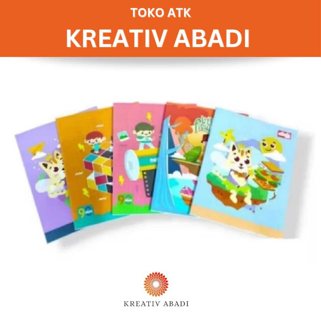 

Buku Tulis Sidu Skola 58 (1 Pak isi 10)