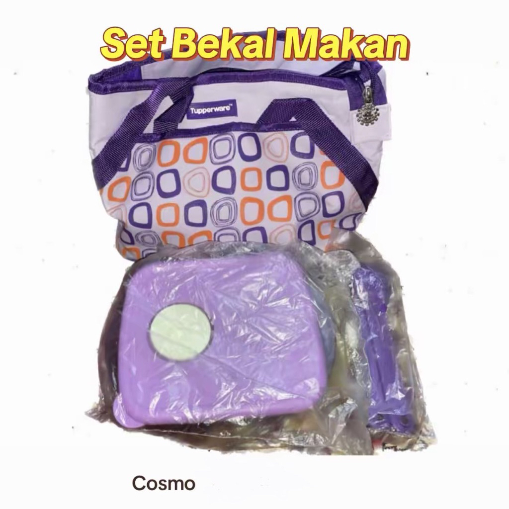 Set Bekal Makan Cosmo Tupperware
