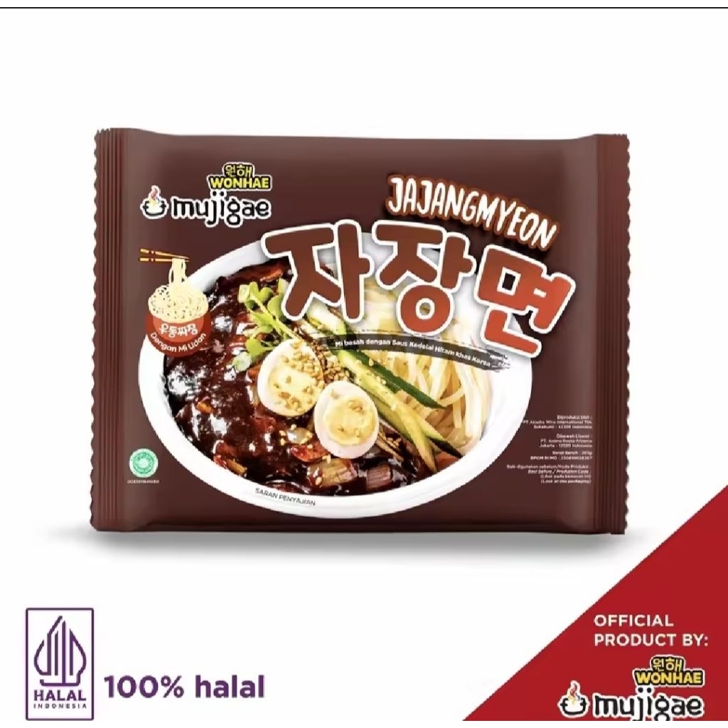 

MUJIGAE by wonhae jajangmyeon 265gr - ORIGINAL PROMO