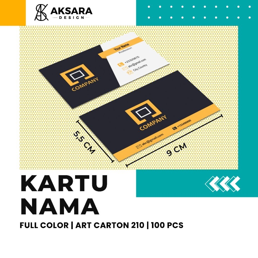 

Paket Kartu Nama