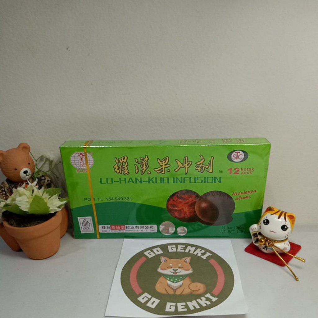 

Minuman Lohankuo Infusion Guilin Balok Kotak Manis Alami Panas Dalam Sakit Tenggorokan