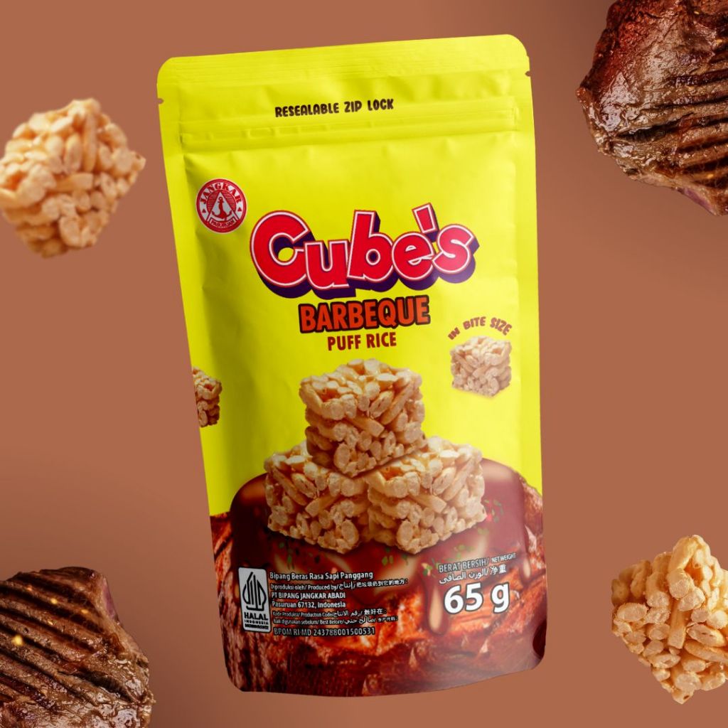 

Cubes Barbeque Puff Rice 65g