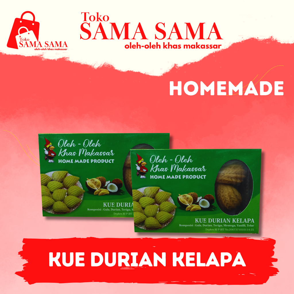 

KUE DURIAN KELAPA