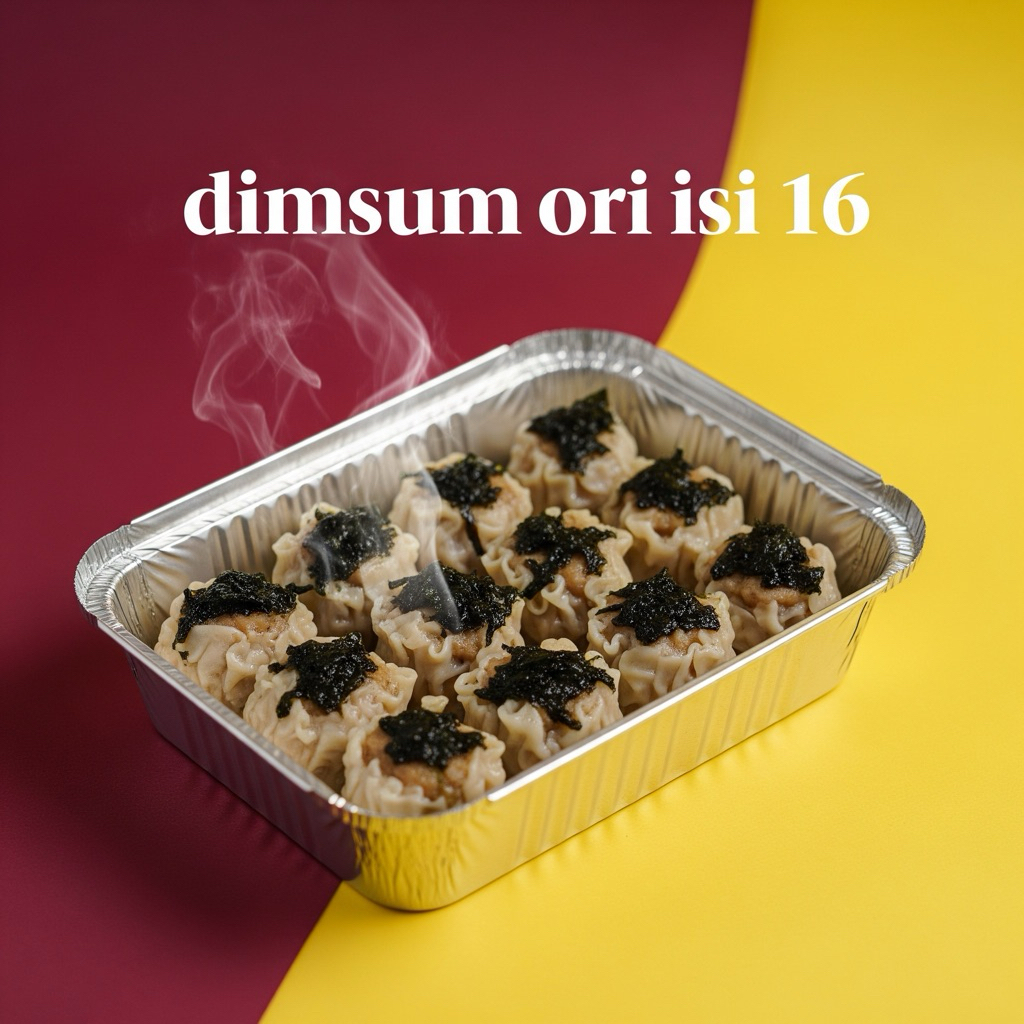 

Dimsum Ori Isi 16 Free Chili Oil