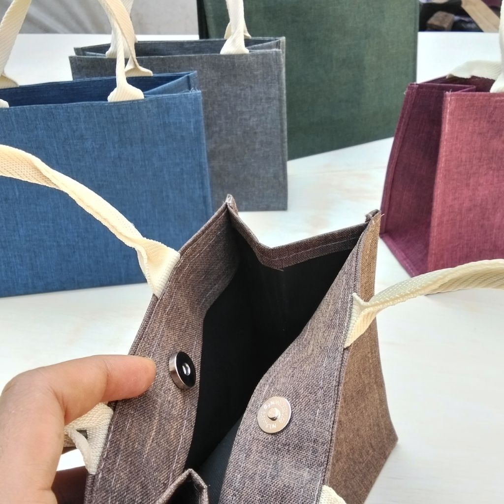 

tas souvenir, tas tenteng, tas kanvas hampers