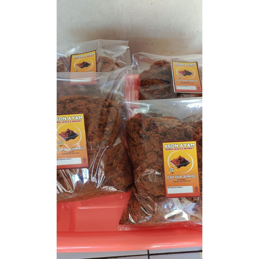 

Abon Ayam MAMIH CUCU//Asli full daging 1kg 100% HALAL