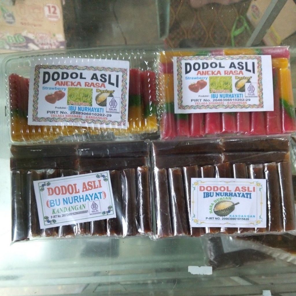 

Dodol Kandangan Ibu Nurhayati 1 pic isi 13 giling