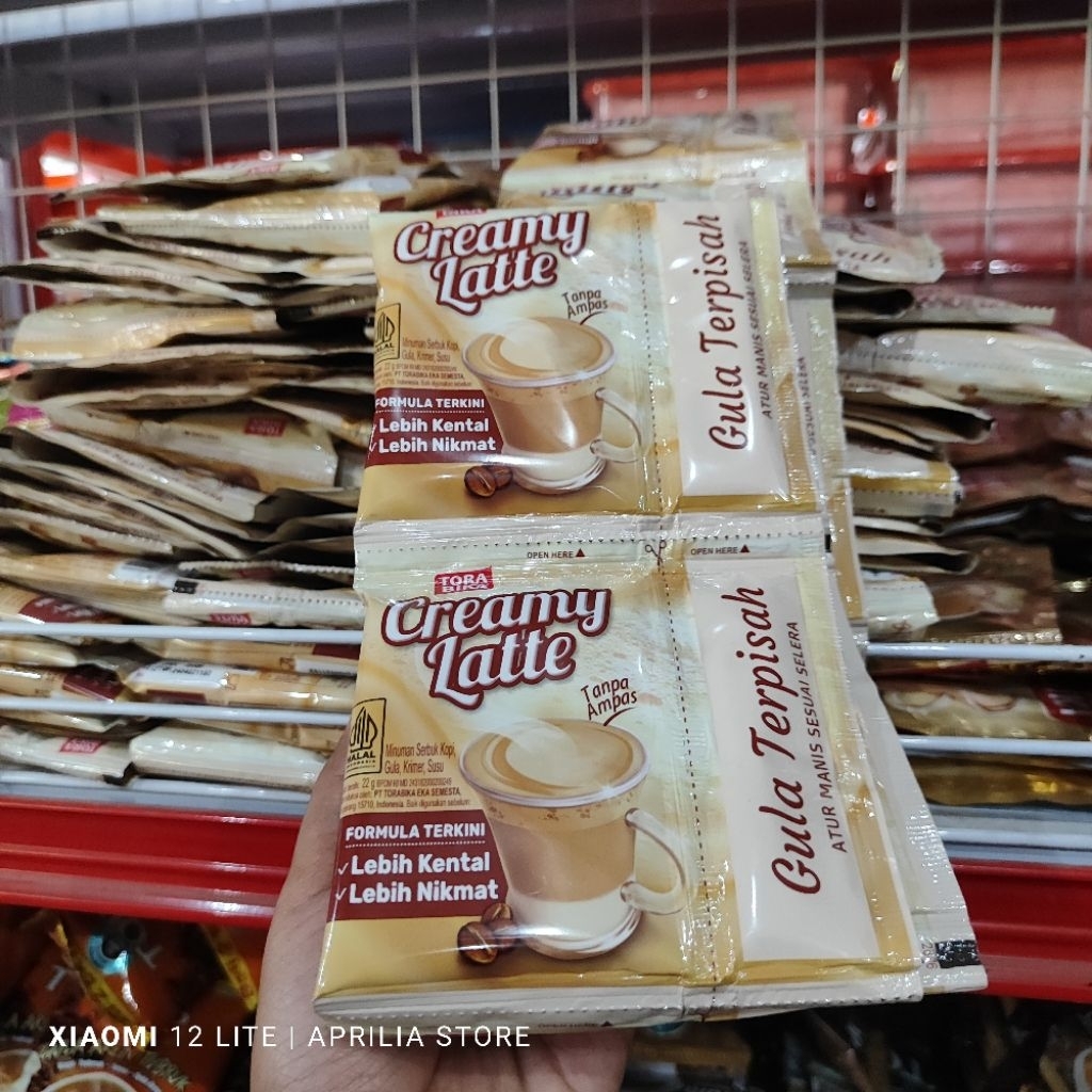 

Torabika Creamy Latte Renceng 10 Sachet