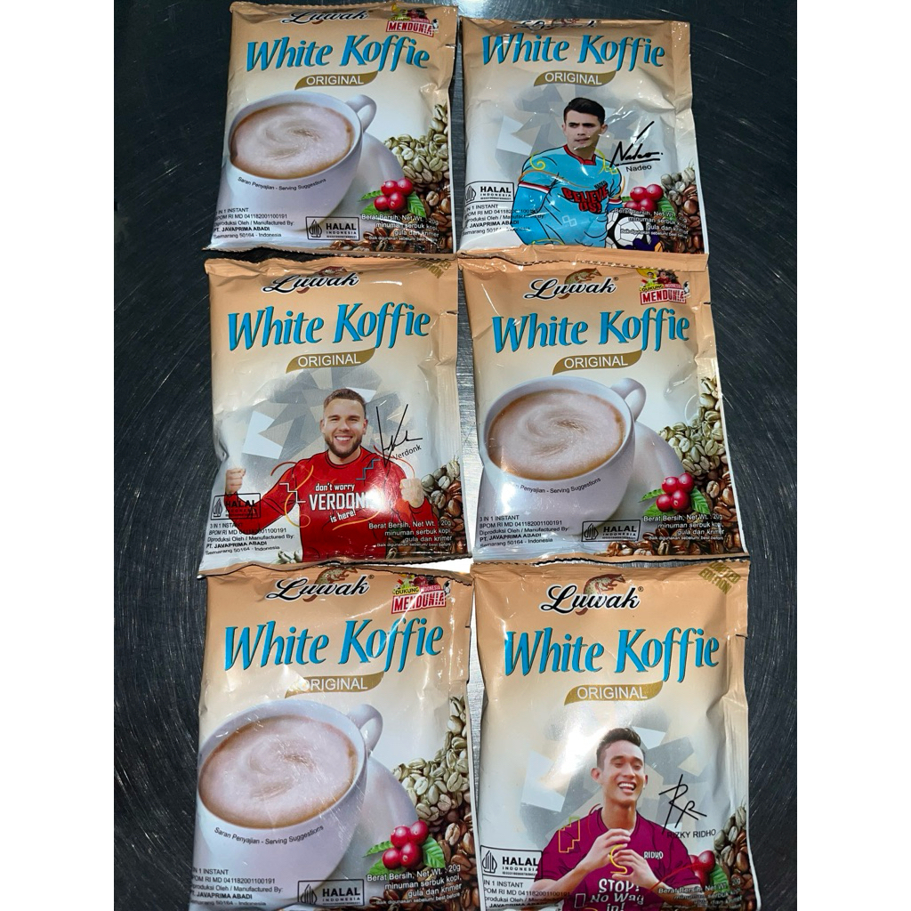 

Luwak white koffie original 20g x 6pcs
