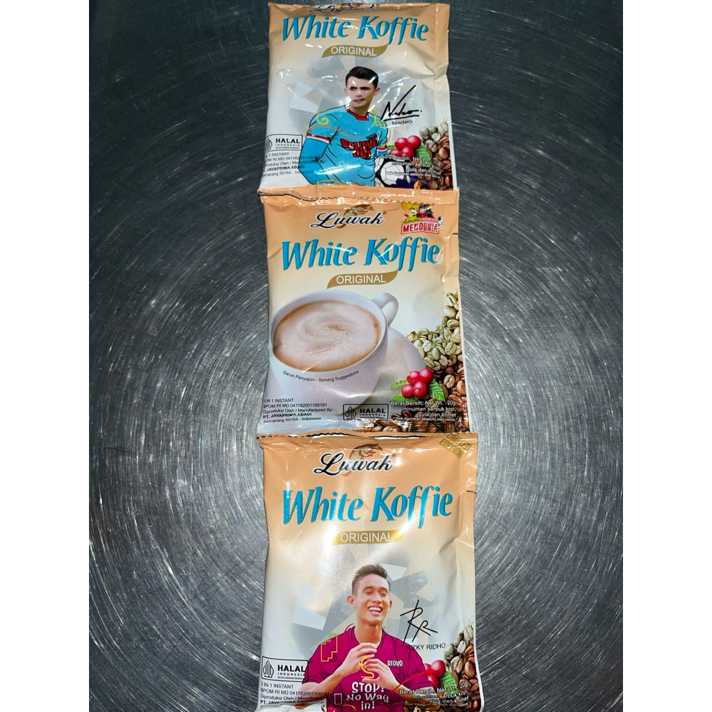 

Luwak white cokkie original 20g x 3pcs