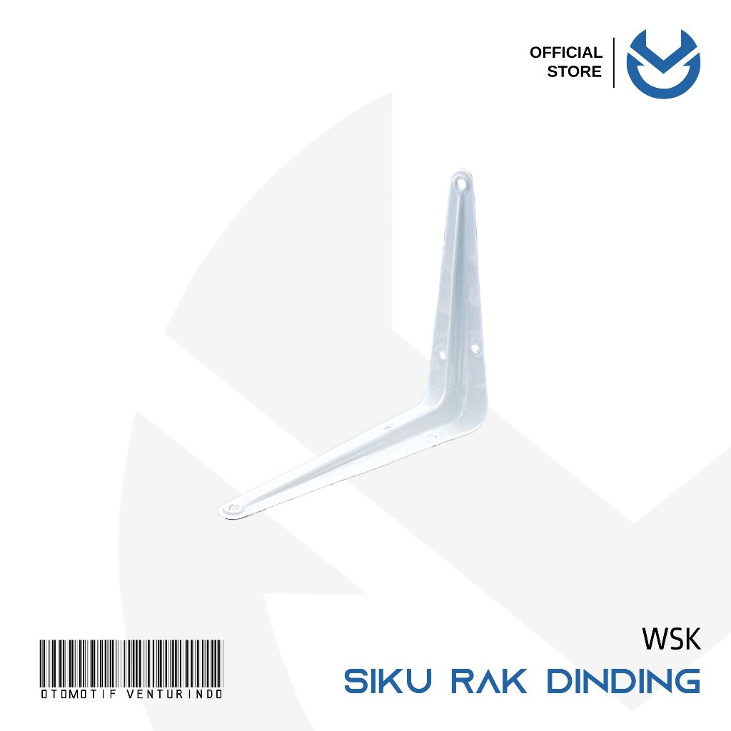 OV Wilmer Siku L Rak Dinding / Siku Rak Dinding / Siku Penyangga Rak Dinding