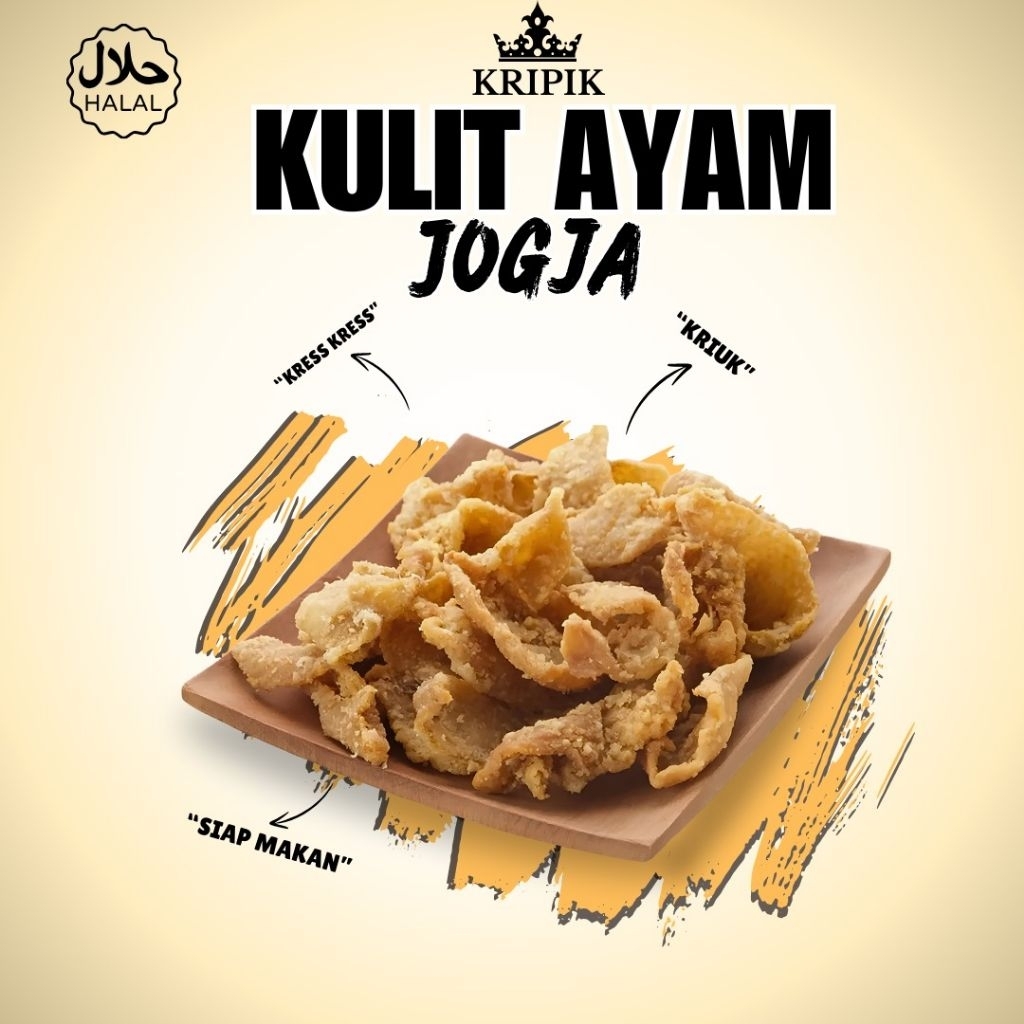 

KRIPIK KULIT AYAM JOGJA KUALITAS SUPER KRIUK