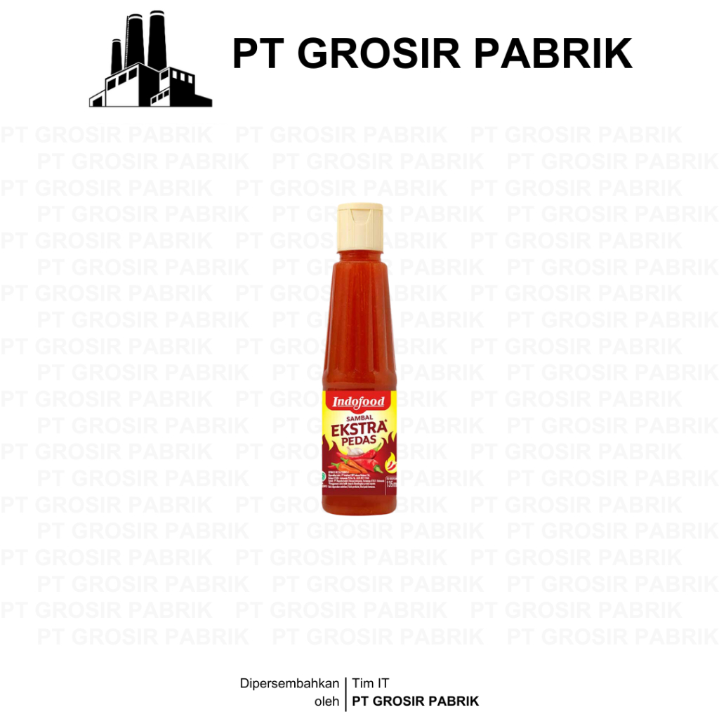

Sambal Indofood Ekstra Pedas 135ml | Saos Termurah