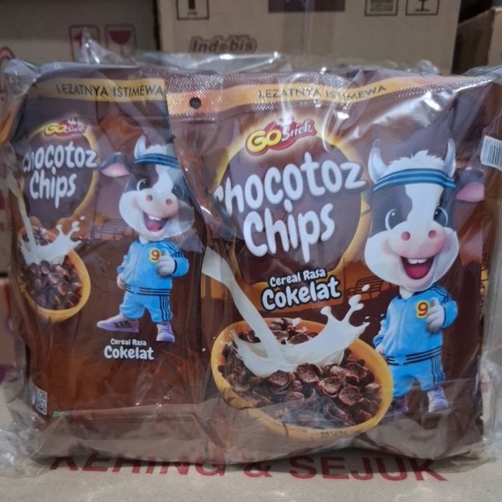 

Chocotoz Chip // sereal coklat // isi 10 pcs // pack