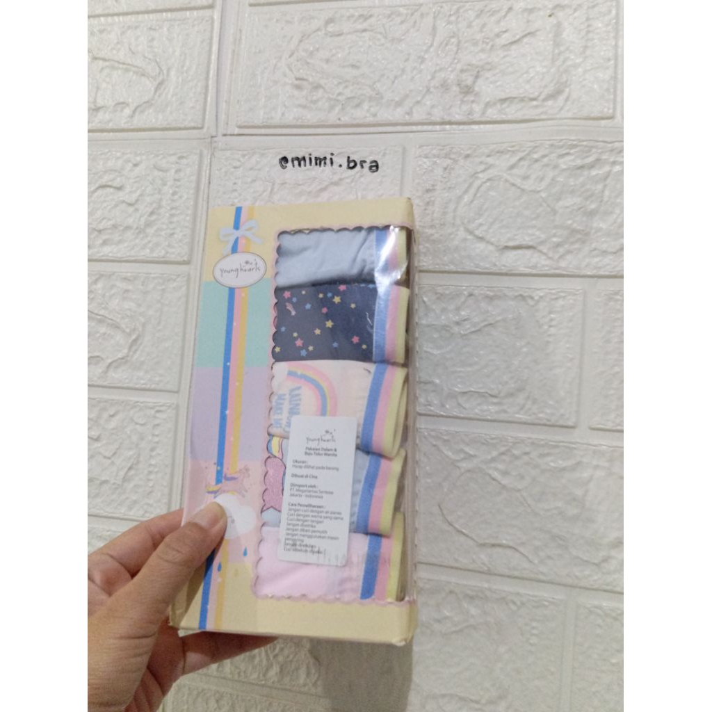 Younghearts Pack Panty Katun Size L