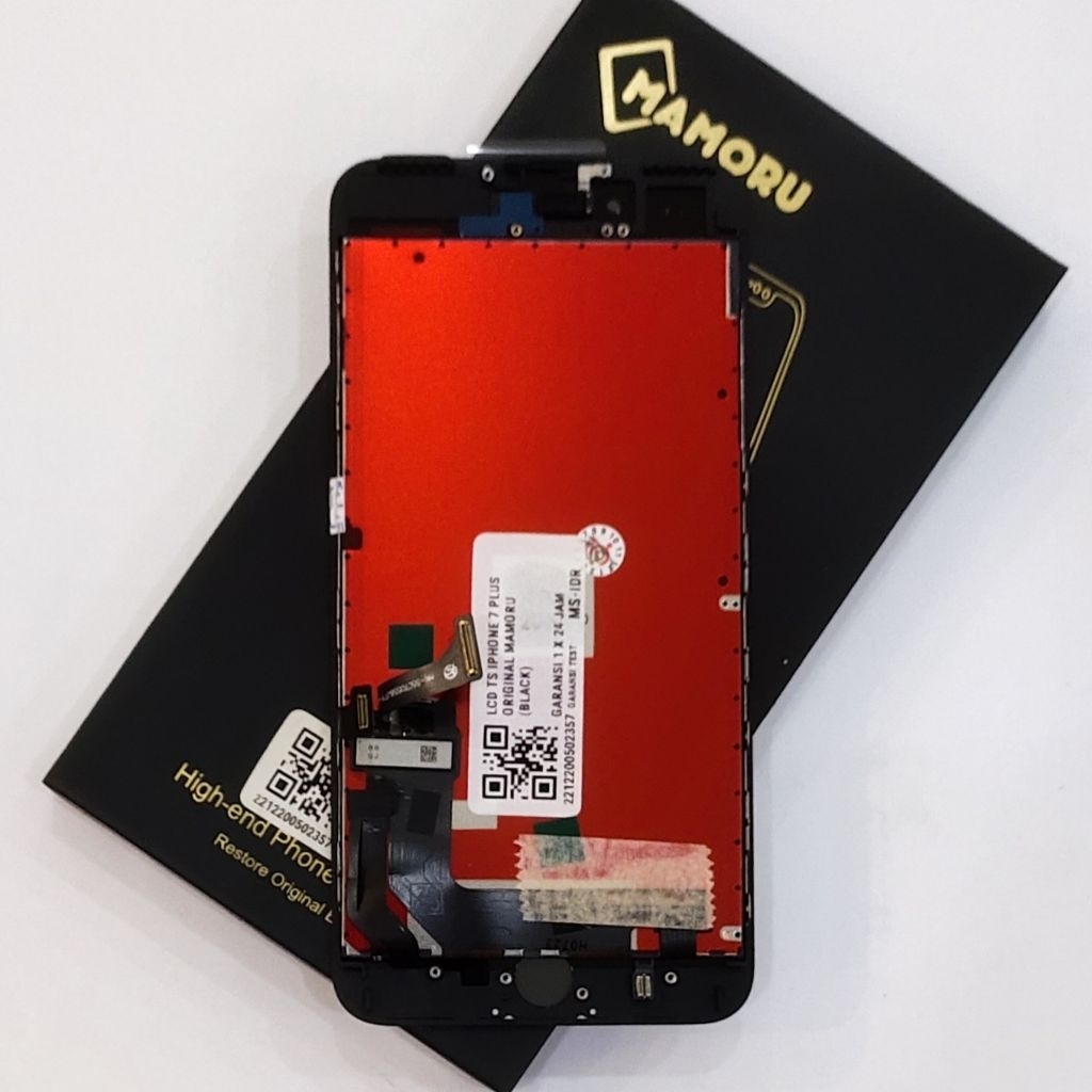 LCD TS IPHONE 7+ / LCD IPHONE 7 PLUS BLACK ORIGINAL OLED MERK MAMORU