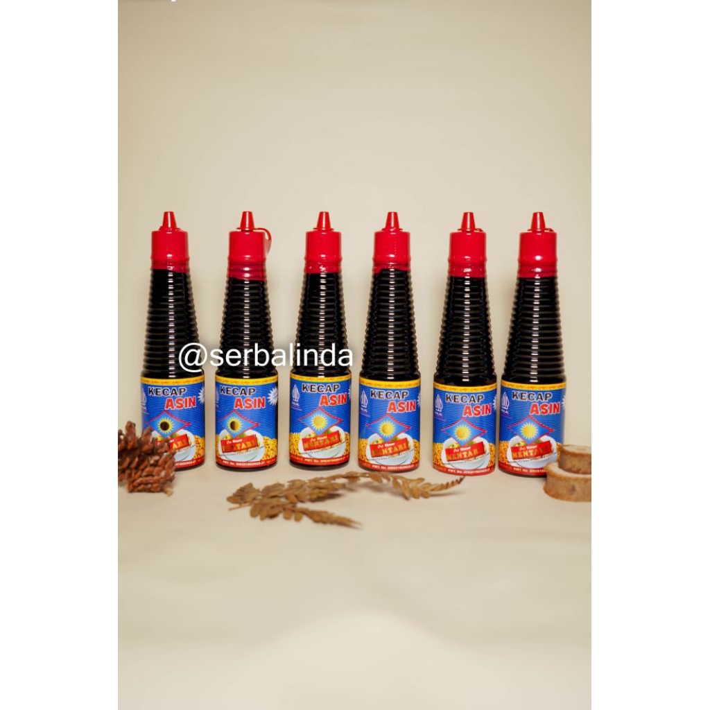 

Kecap asin isi 6 pcs lebih murah cap sinar mentari halal