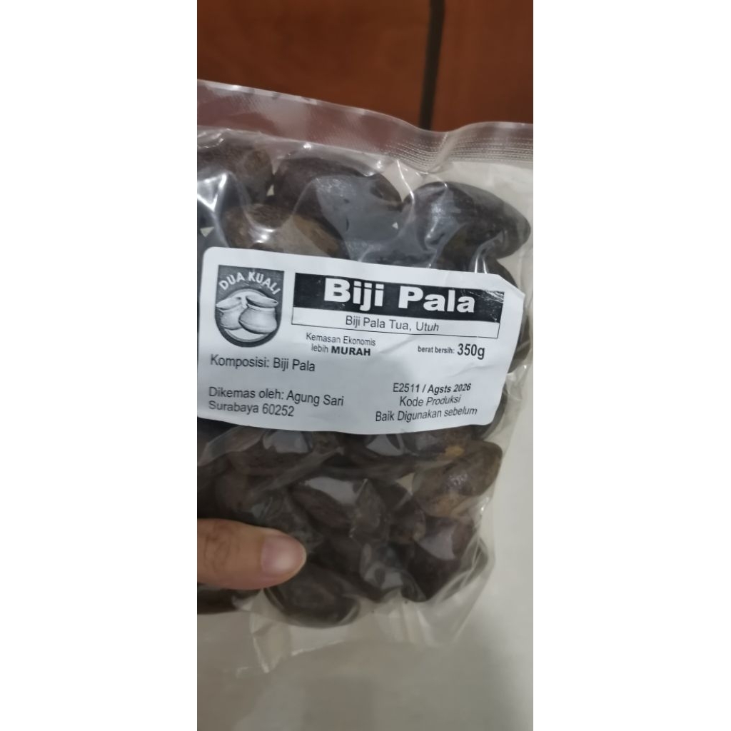 

Biji Pala Utuh 350gr