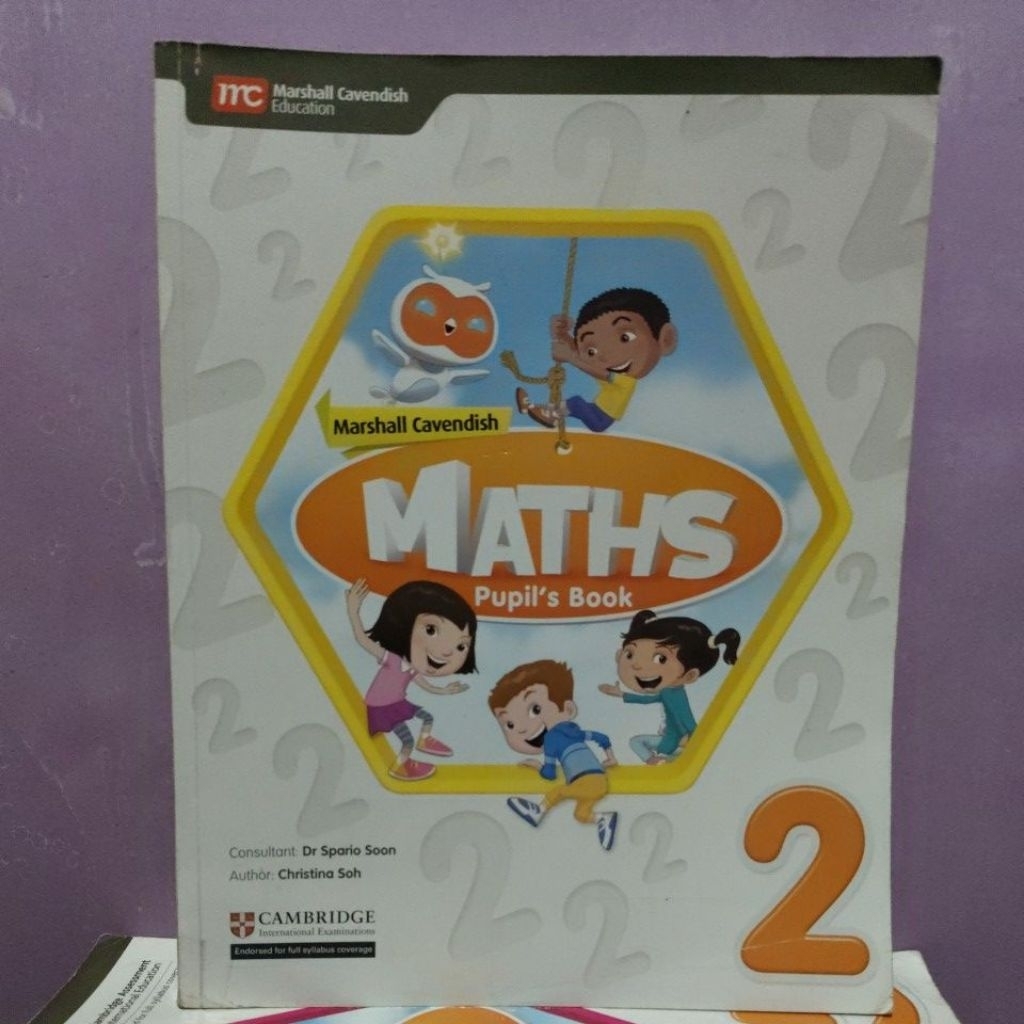 Marshall Cavendish • Cambridge Primary MATHS Pupil's Book 2 • Original Preloved