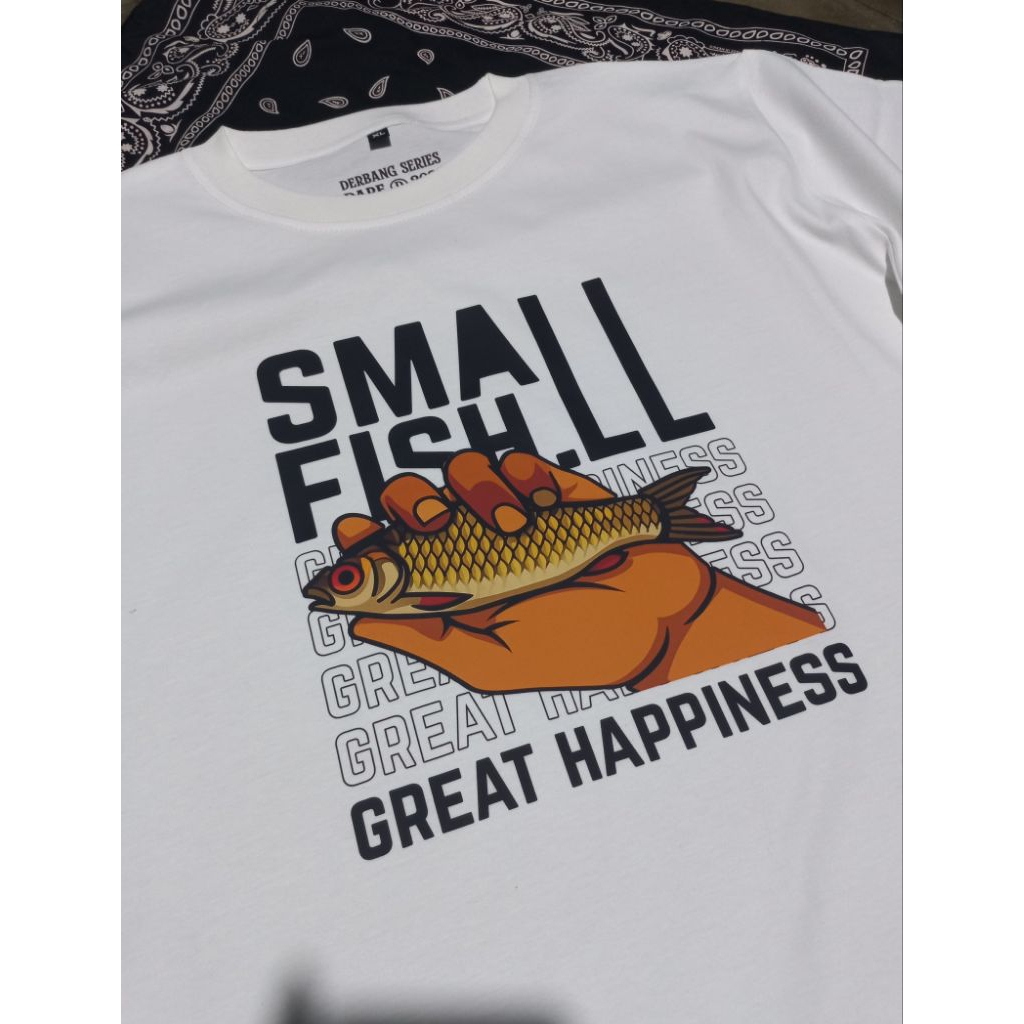 KAOS MANCING WADER microfishing  [derbang series]-putih