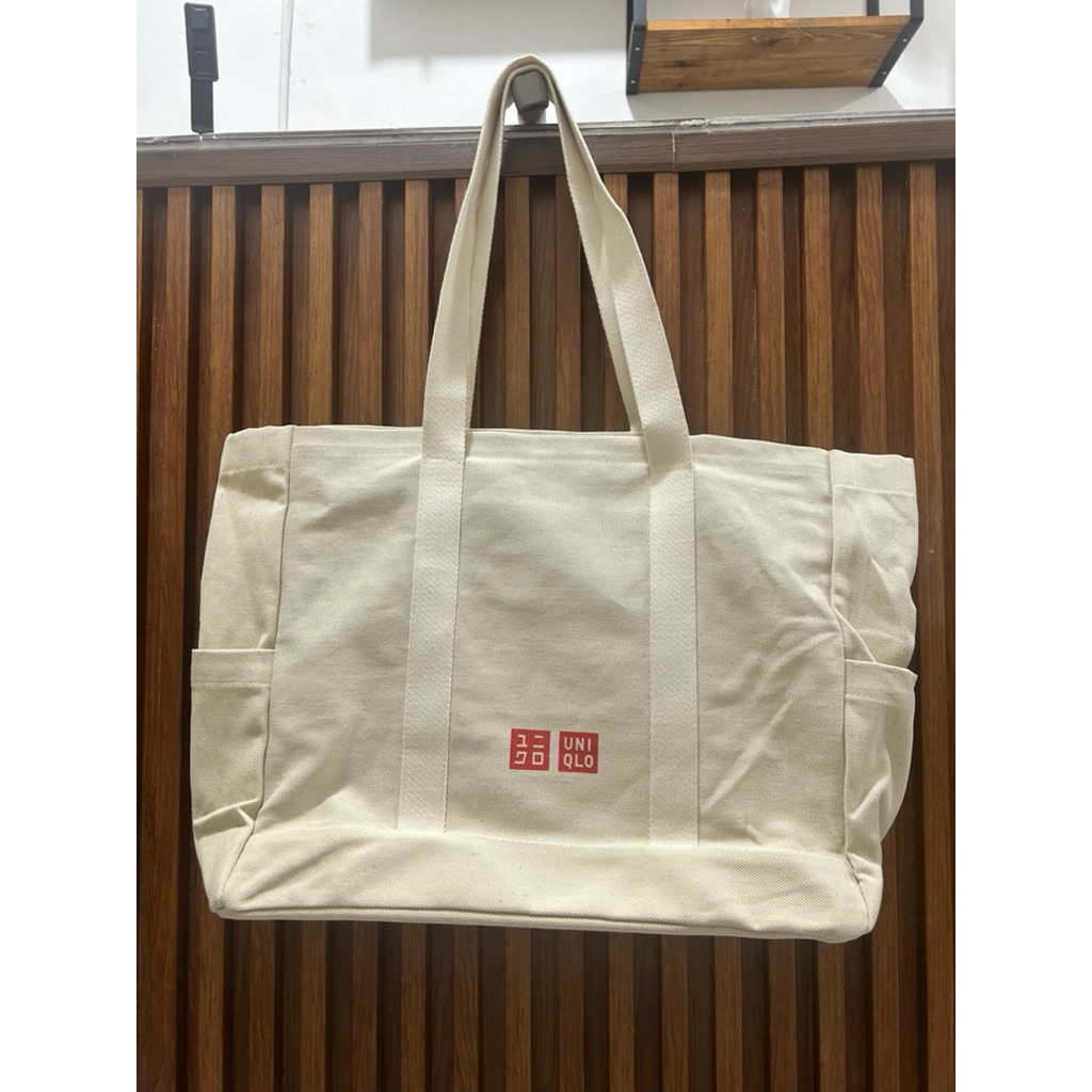 Tas Hand Bag Tote Bag Uniqlo Tas Kulit Tas Kuliah Tas Kantor