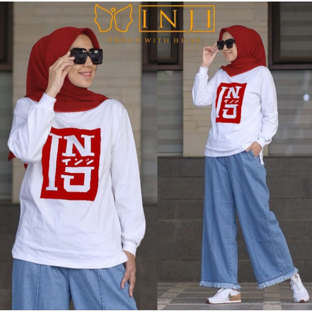 NEW KAOS INJI SHIRT ORIGINAL BY INJI(ATASAN SAJA)