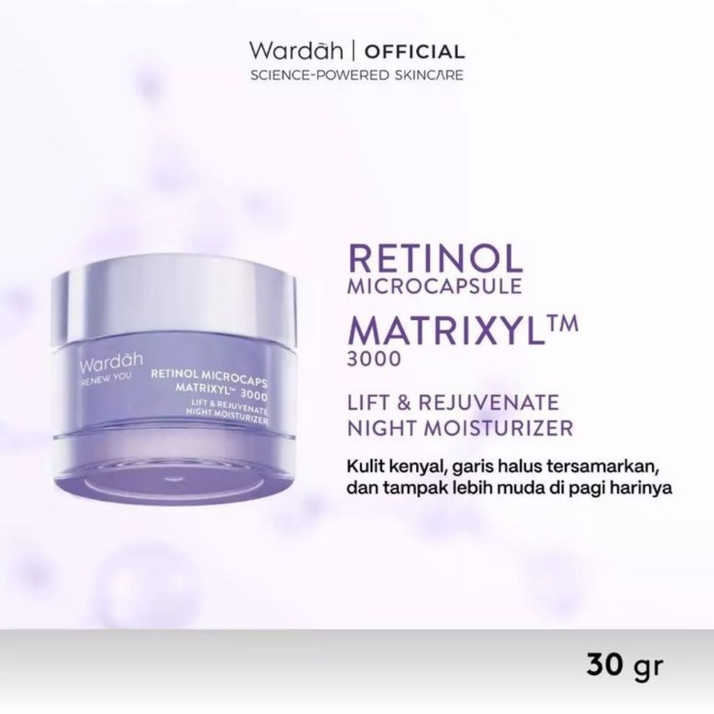 WARDAH RENEW YOU NIGHTCREAM (retinol microcaps)