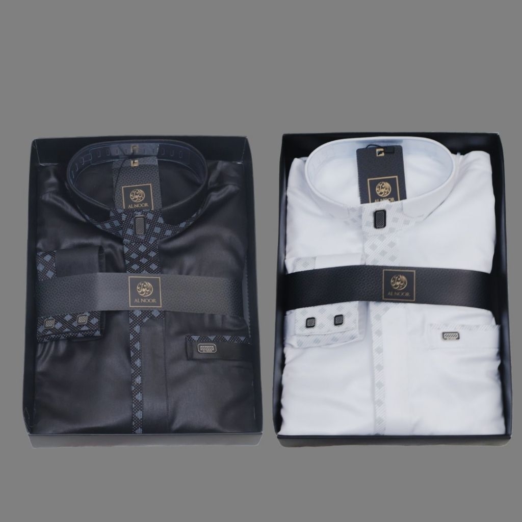 JUBAH AL NOOR MODEL BASYIR POLYSTER SIZE DEWASA