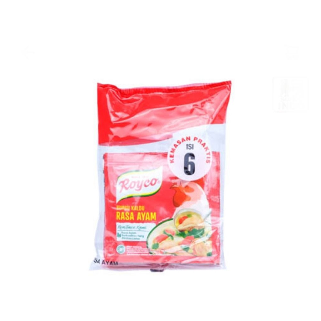 

Royco pelezat serbaguna ayam 6 x 8 gr