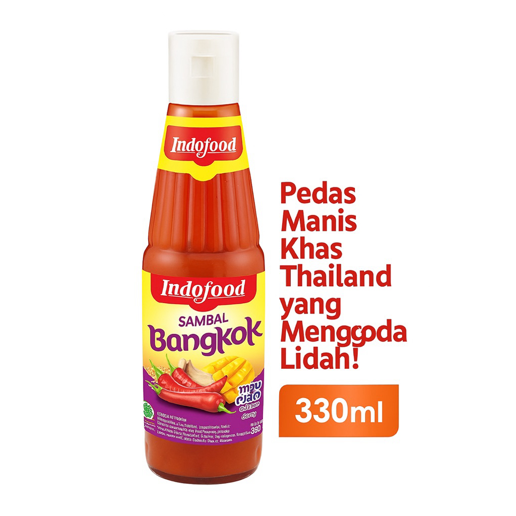 

Indofood Sambal Bangkok 335ml - Pedas Manis Segar, Cocok untuk Semua Hidangan!