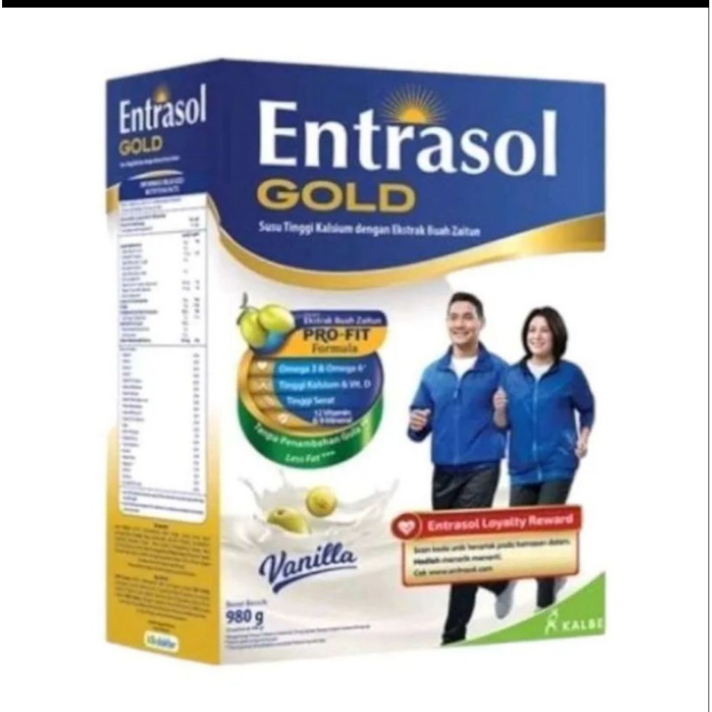 

Entrasol Gold Susu Bubuk Nutrisi Dewasa Vanilla Box 980gr