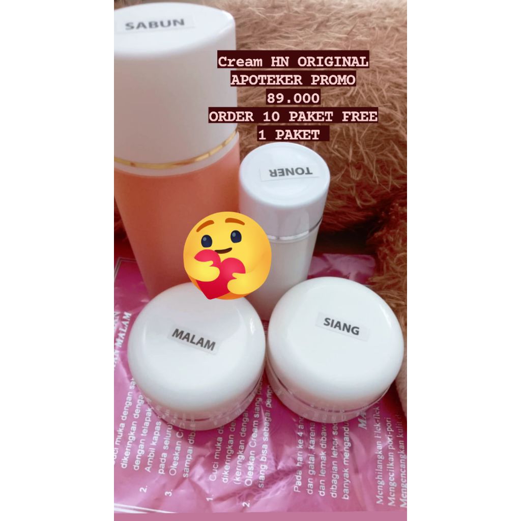 Cream Pemutih Ampuh Menghilangkan Flek By HN ORIGINAL