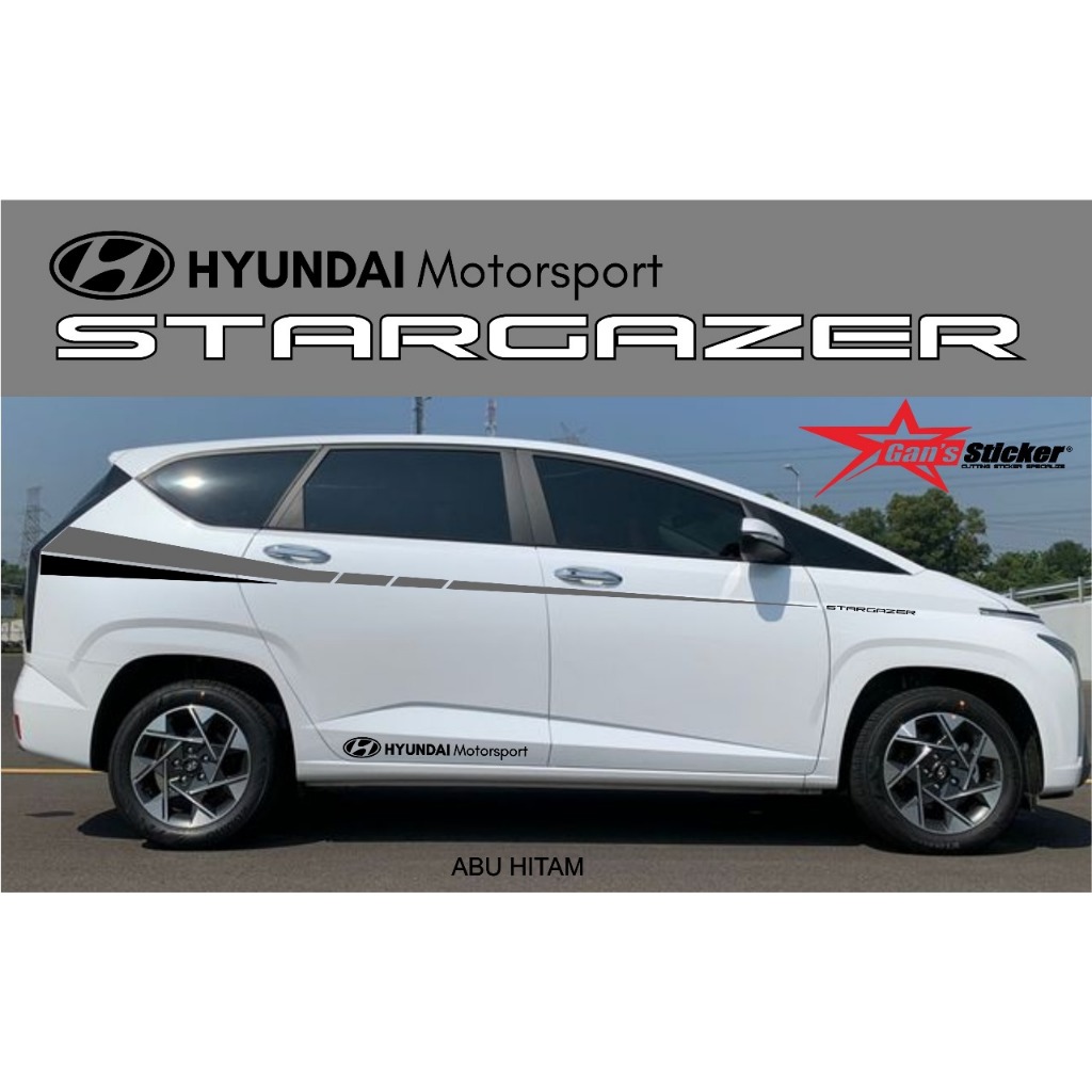 Striping Hyundai Stargazer Sticker Samping Hyundai Stargazer