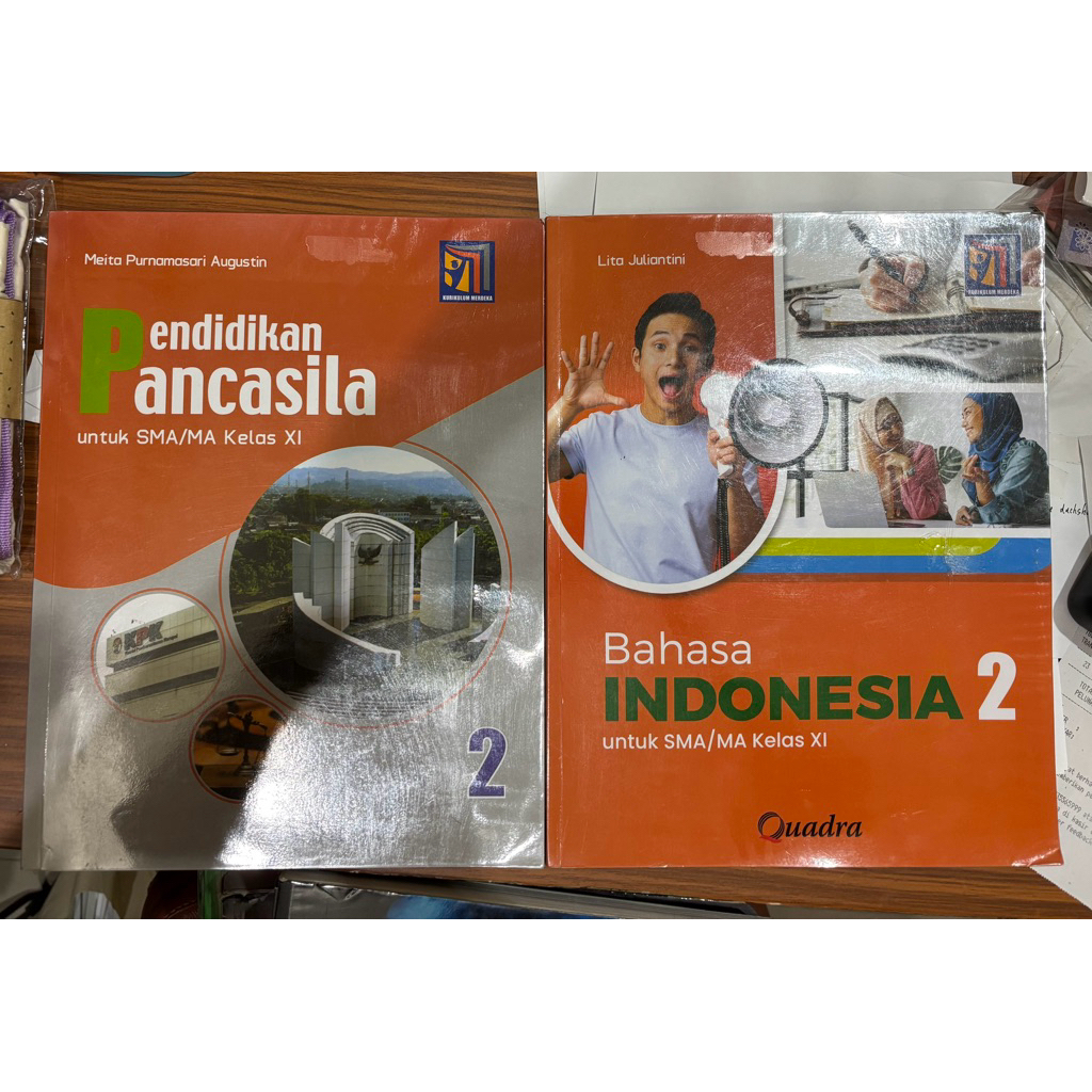 buku sma 11 pendidikan pancasila dan bahasa indonesia 2 bekas second murah buku anak sma merek merk 