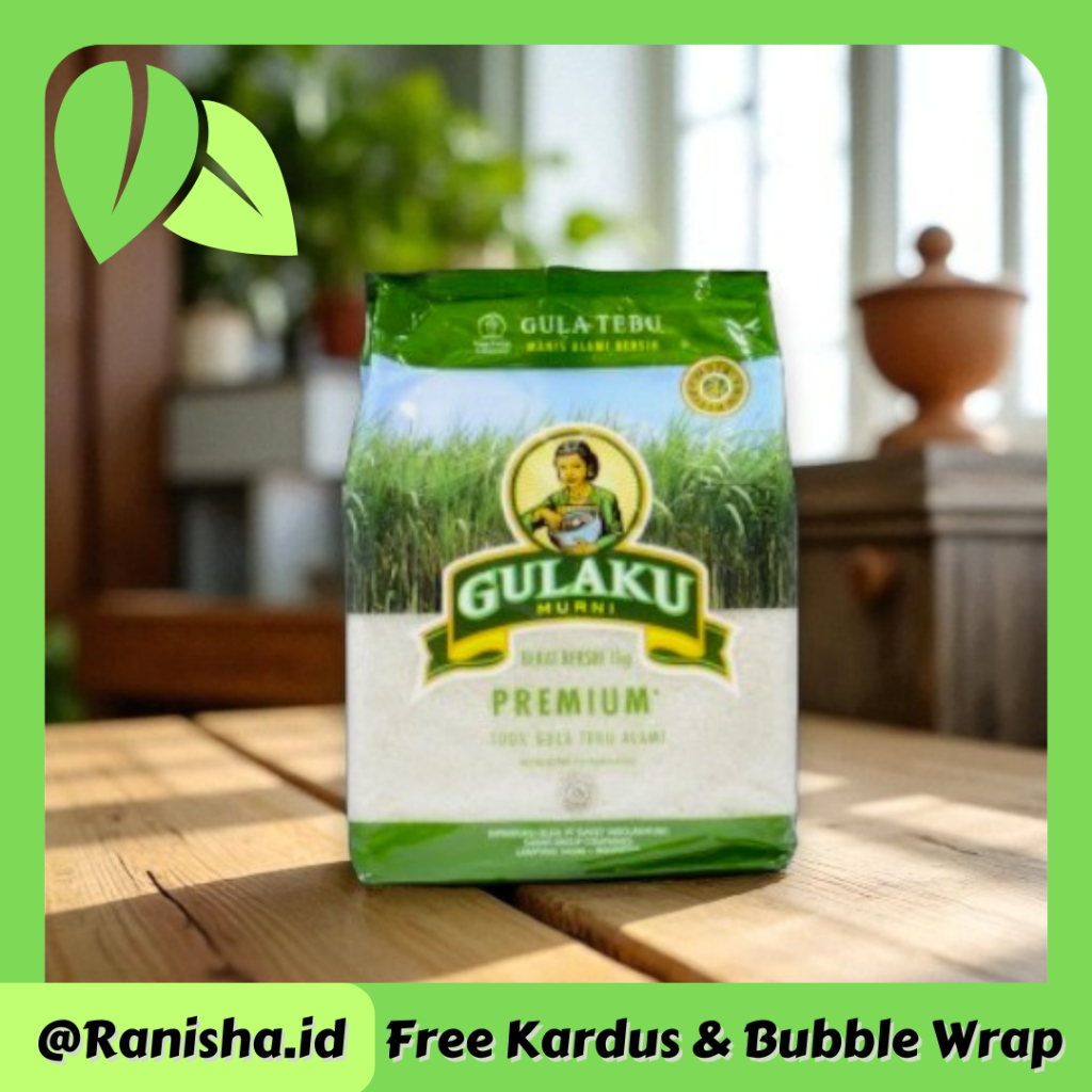 

[ BISA COD ] Gulaku Gula Tebu Premium 1kg