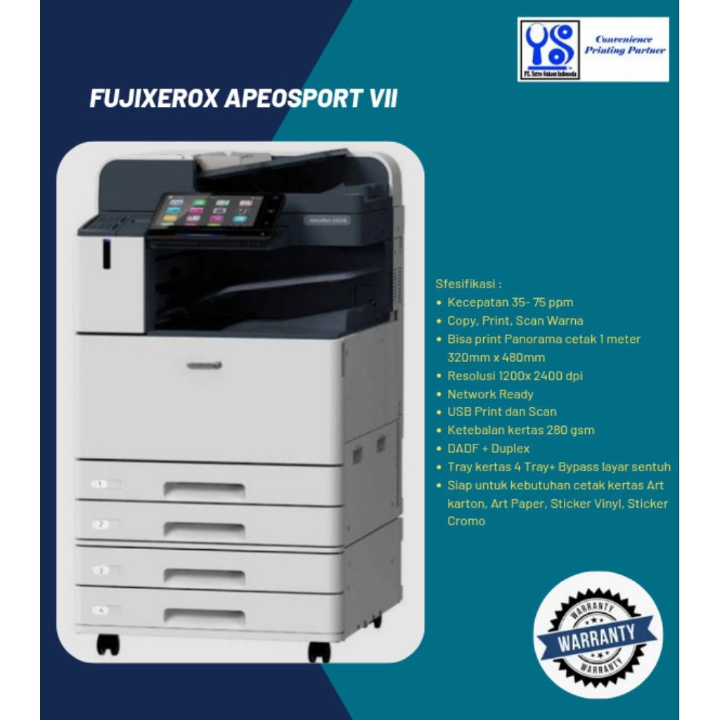 Fujixerox apeosport VII 5573 like new