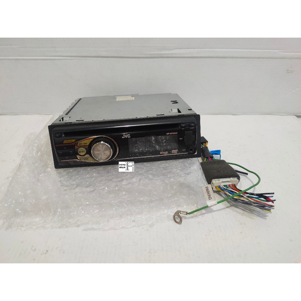 Head unit Single Din JVC Nissan Evalia Livina KD-DV5606N Headunit Singledin