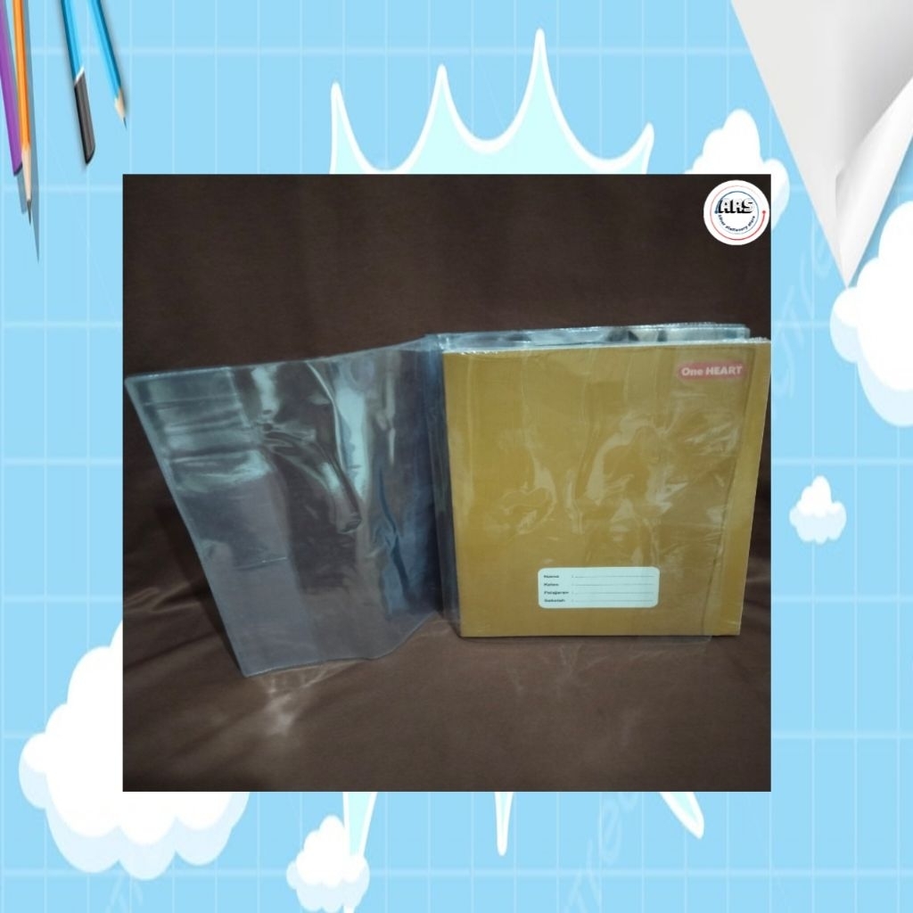 

SAMPUL PLASTIK MIKA BIO UKURAN BOKY ( ISI 10 LEMBAR ) / SAMPUL BUKU TULIS BIG BOS CAMPUS 36